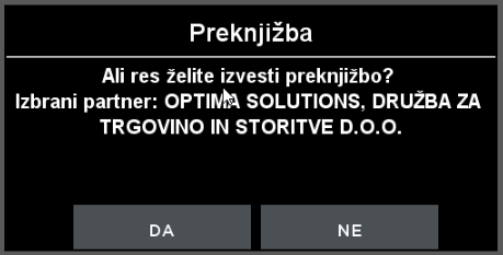 Preknjižba partnerja